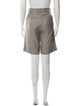 Super Blond Wool Knee-Length Shorts