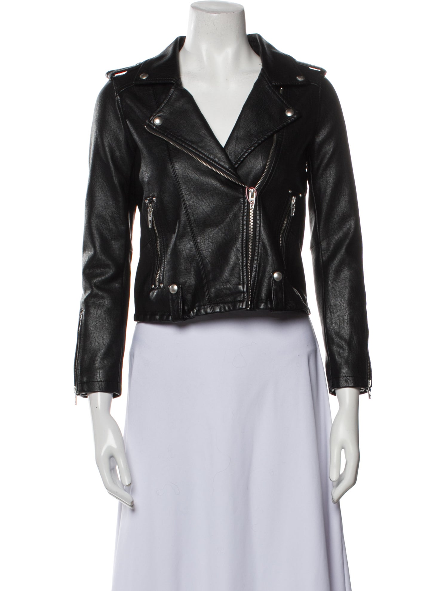 Blank NYC Leather Biker Jacket
