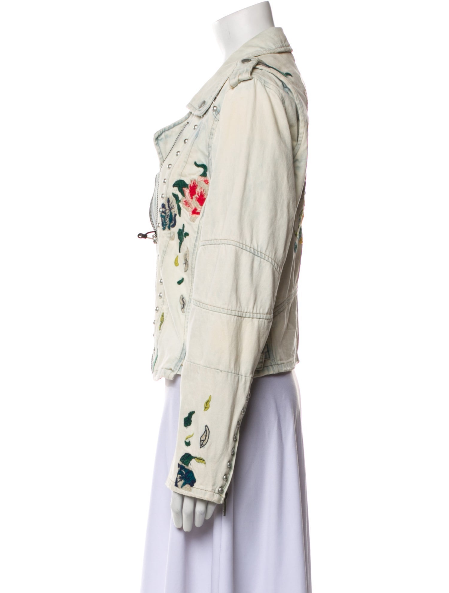 Blank NYC Printed Biker Jacket