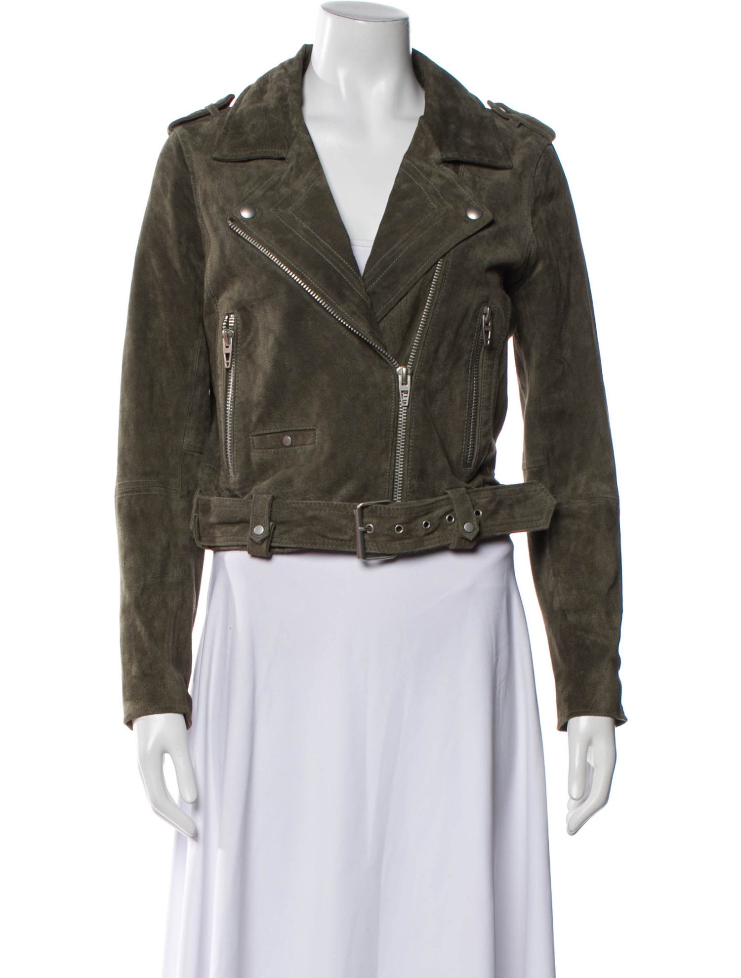 Blank NYC Leather Biker Jacket