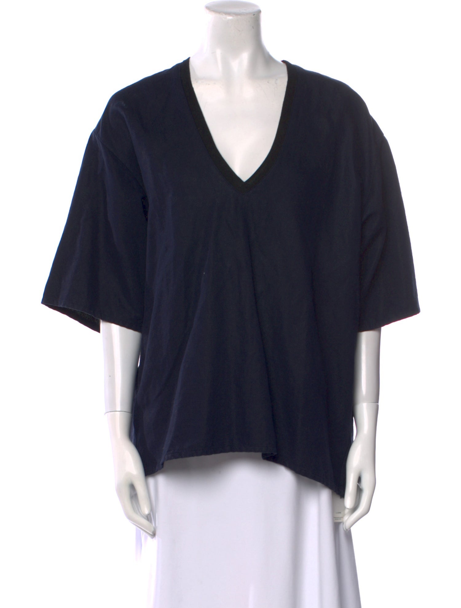 Bless V-Neck Short Sleeve Blouse