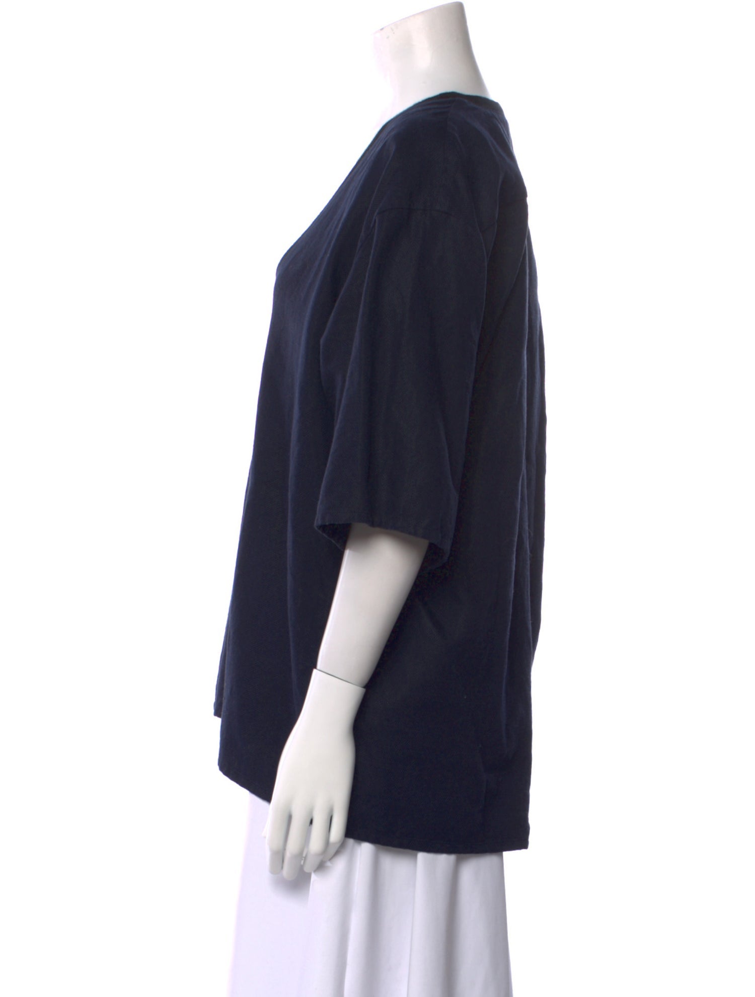 Bless V-Neck Short Sleeve Blouse