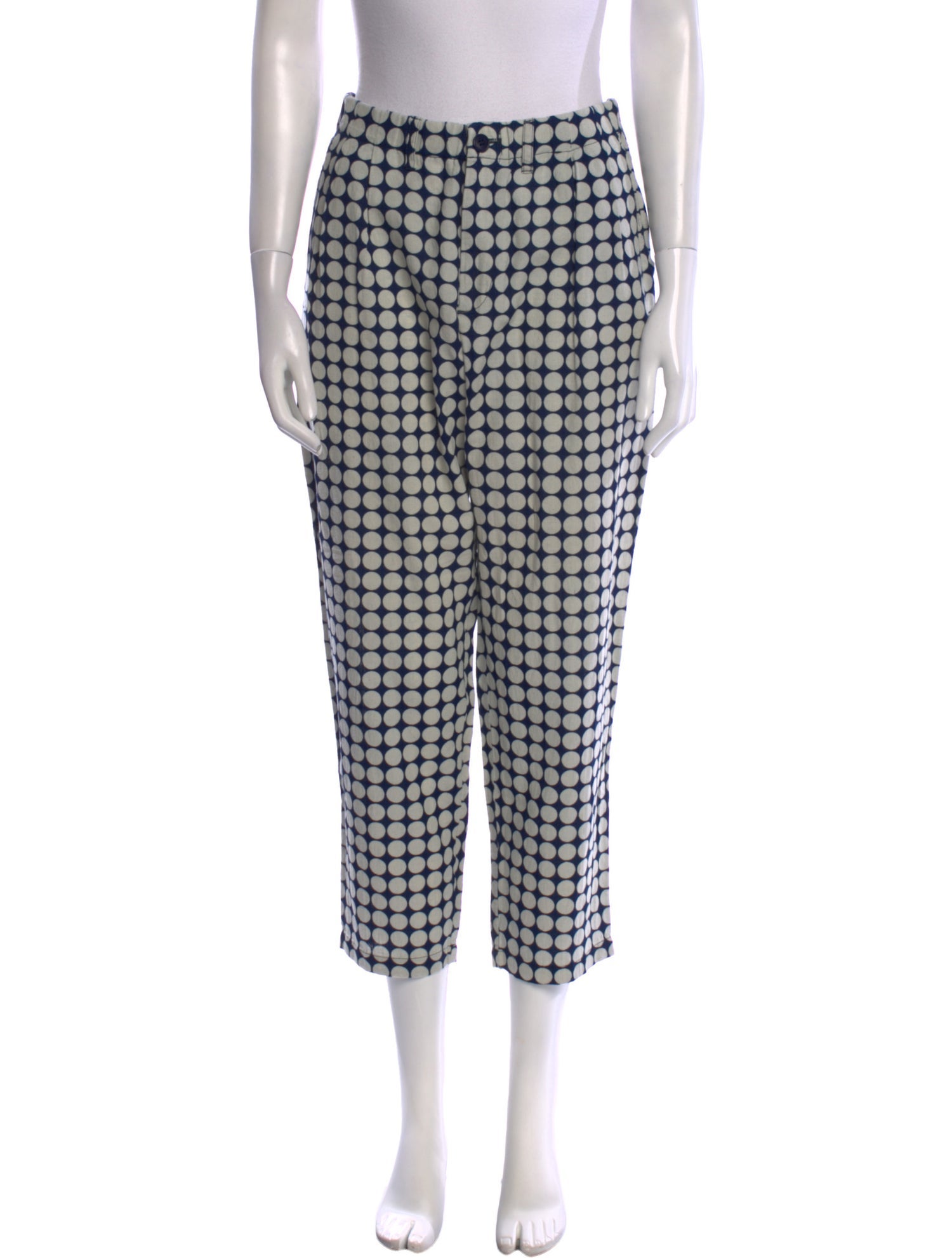 Blue Blue Japan Printed Straight Leg Pants