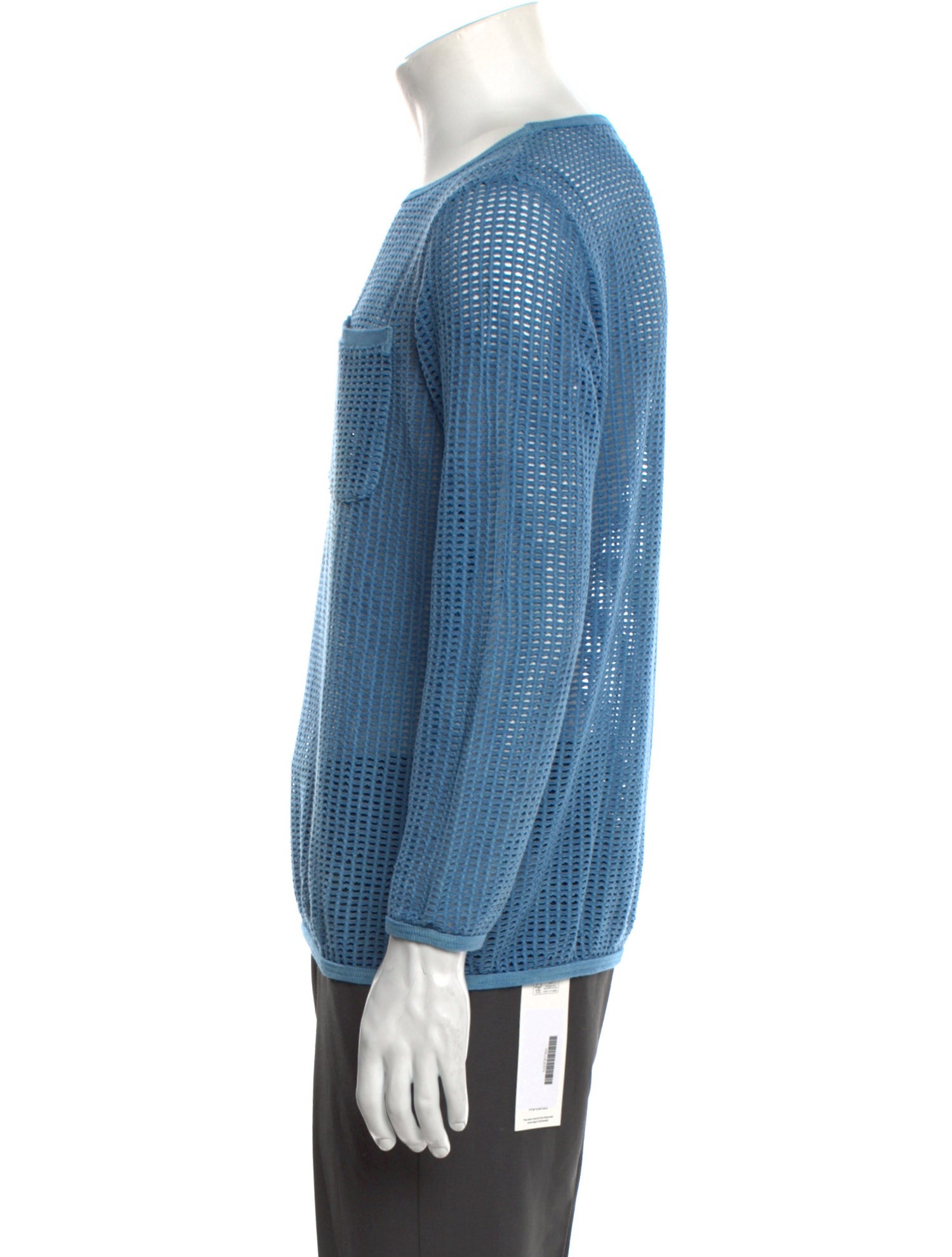 Blue Blue Japan Crew Neck Long Sleeve Pullover