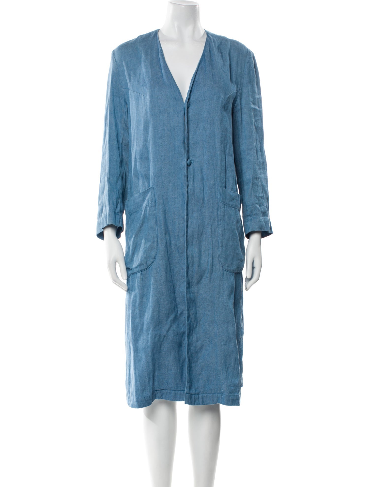 Blue Blue Japan Linen Coat