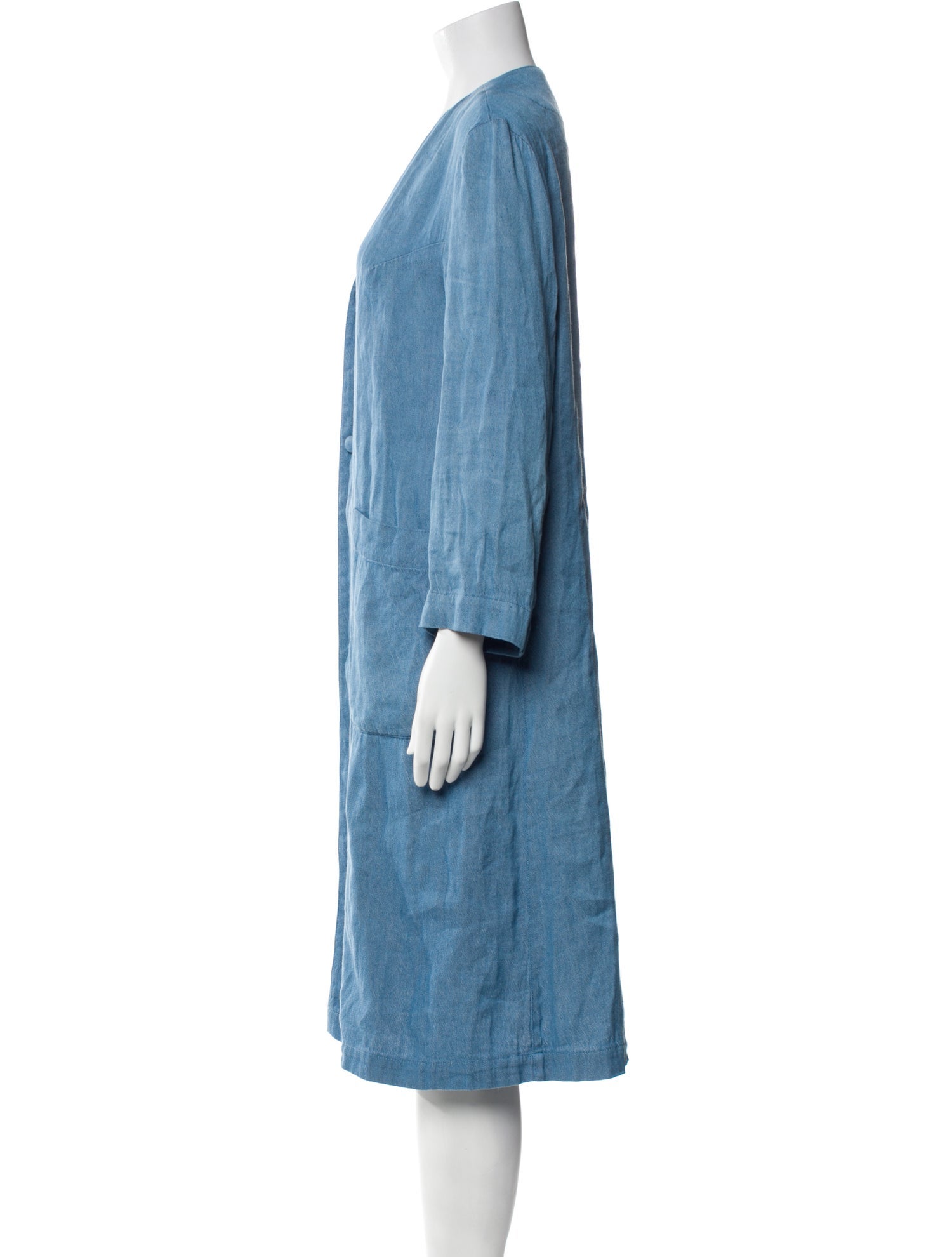 Blue Blue Japan Linen Coat