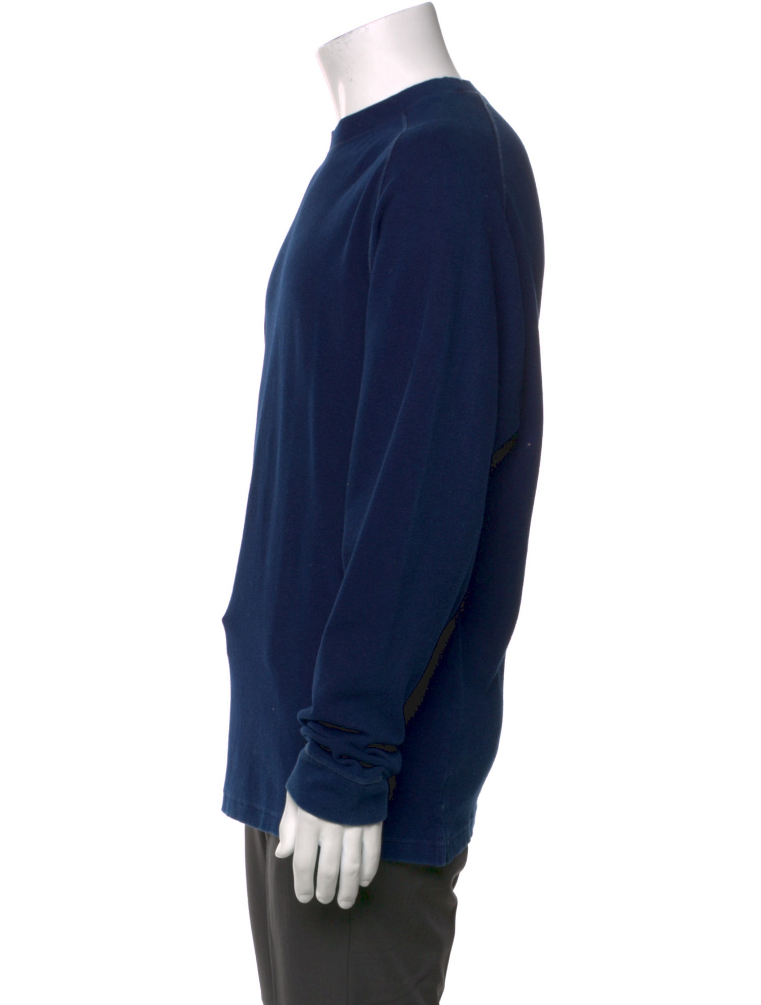 Blue Blue Japan Crew Neck Long Sleeve Pullover