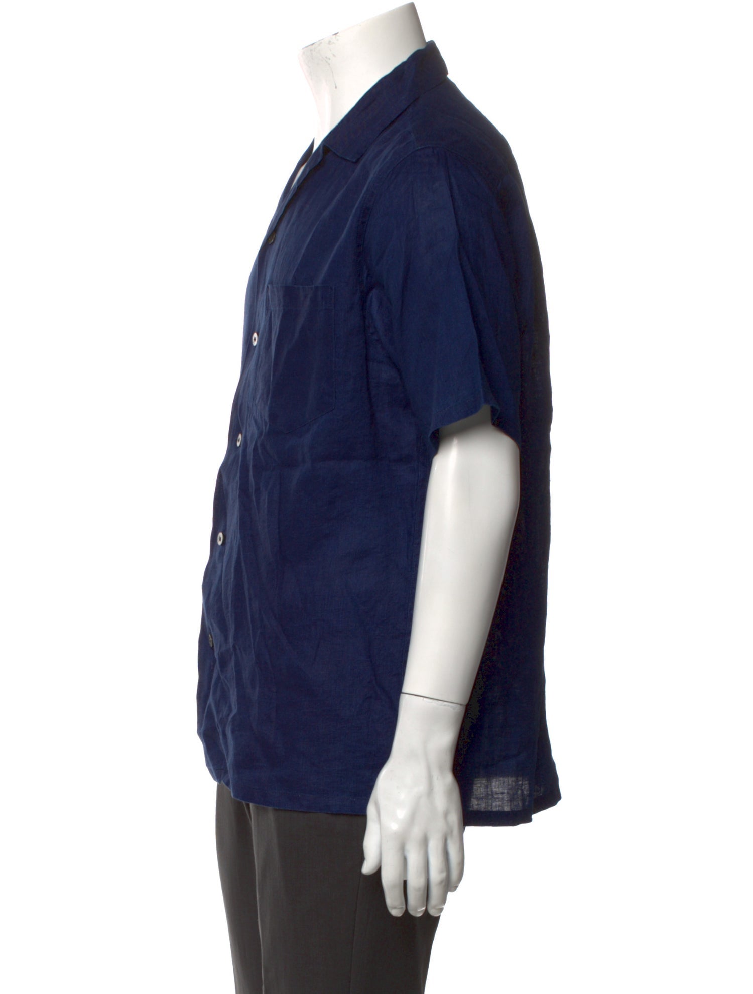 Blue Blue Japan Linen Short Sleeve Shirt