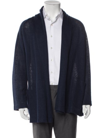 Blue Blue Japan Linen Open Front Cardigan