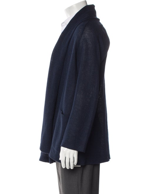 Blue Blue Japan Linen Open Front Cardigan