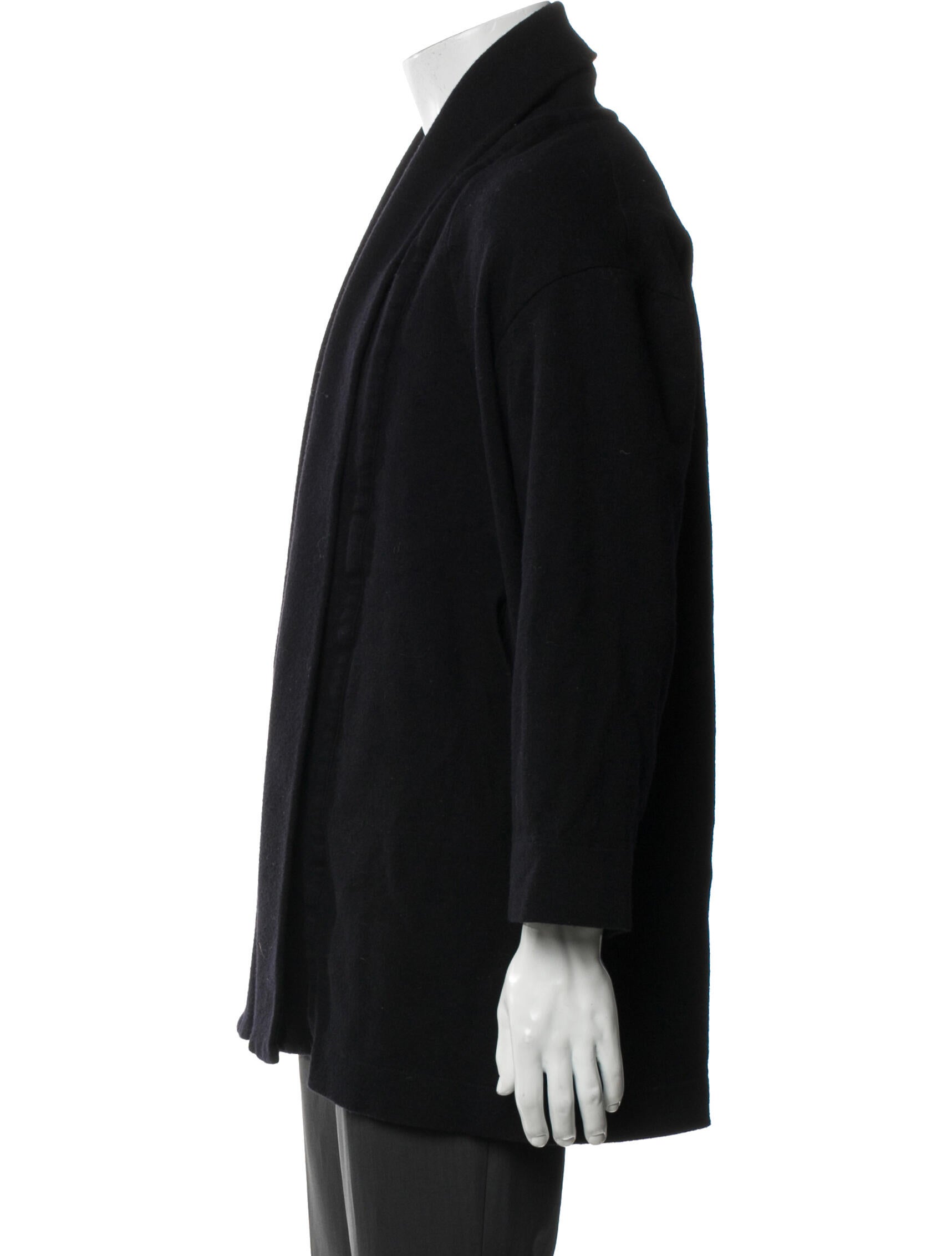 Blue Blue Japan Wool Overcoat