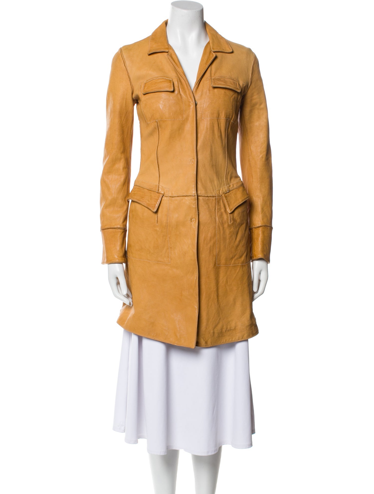 Blur Trench Coat