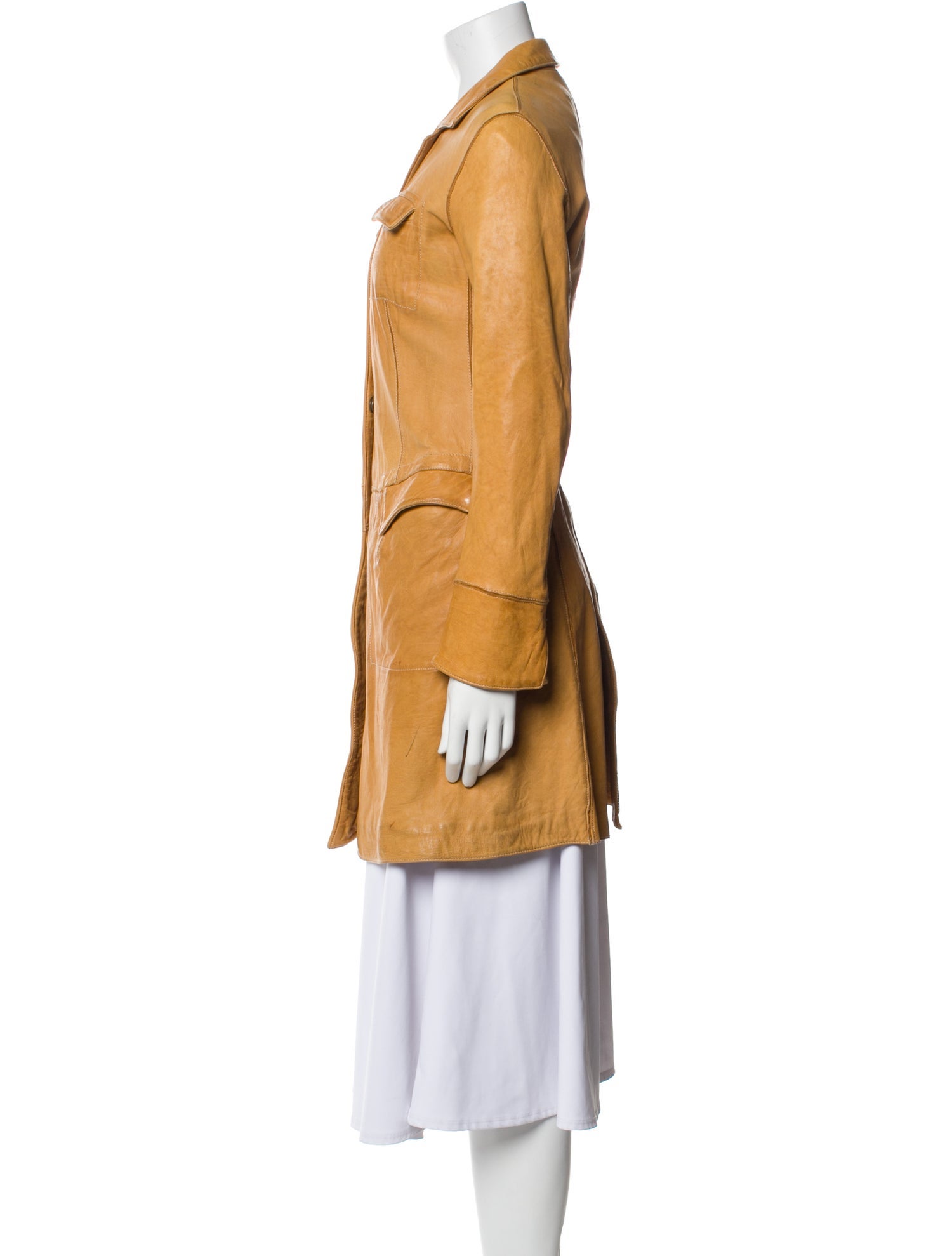 Blur Trench Coat