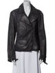 Blur Leather Biker Jacket