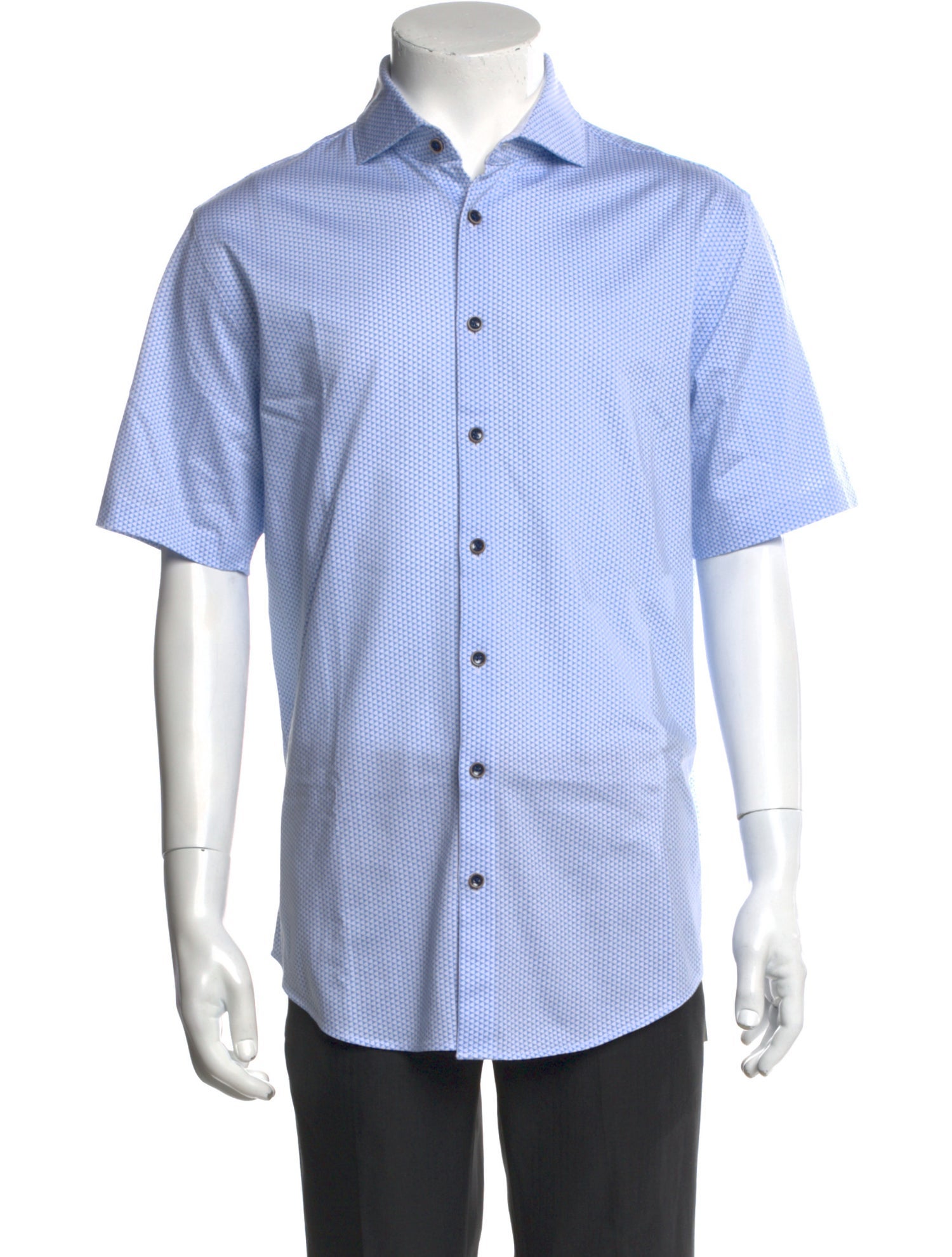 Blue Industry Printed Short Sleeve Shirt