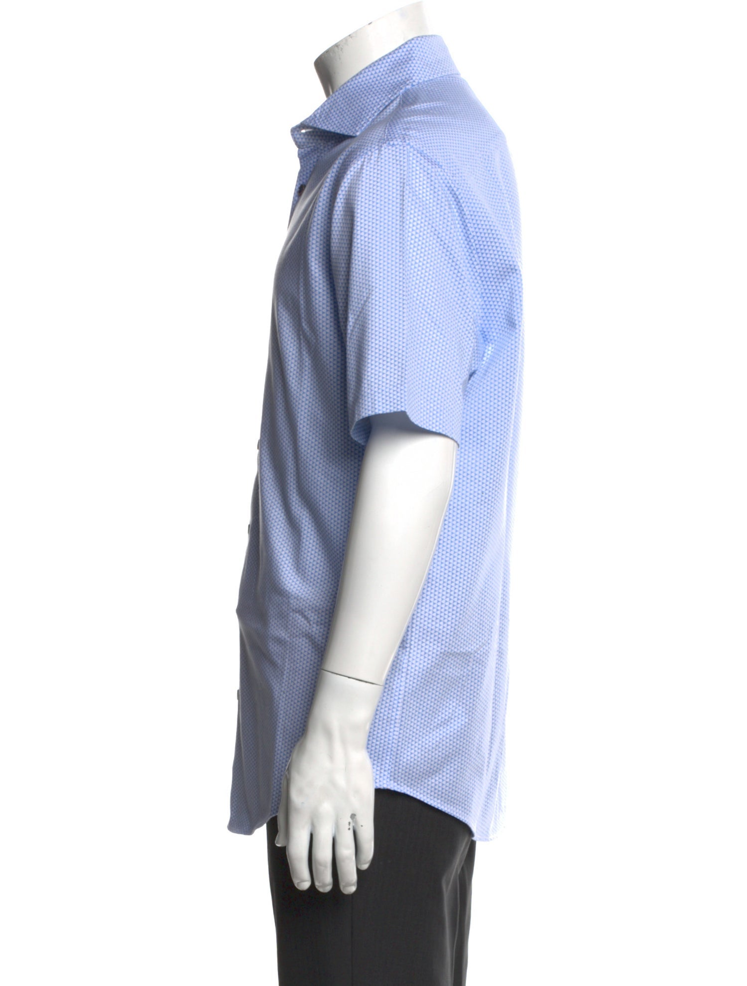 Blue Industry Printed Short Sleeve Shirt