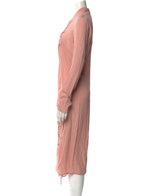 Marco Rambaldi V-Neck Midi Length Dress