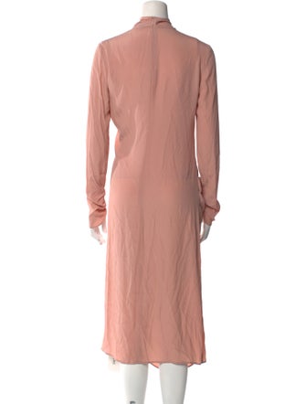 Marco Rambaldi V-Neck Midi Length Dress