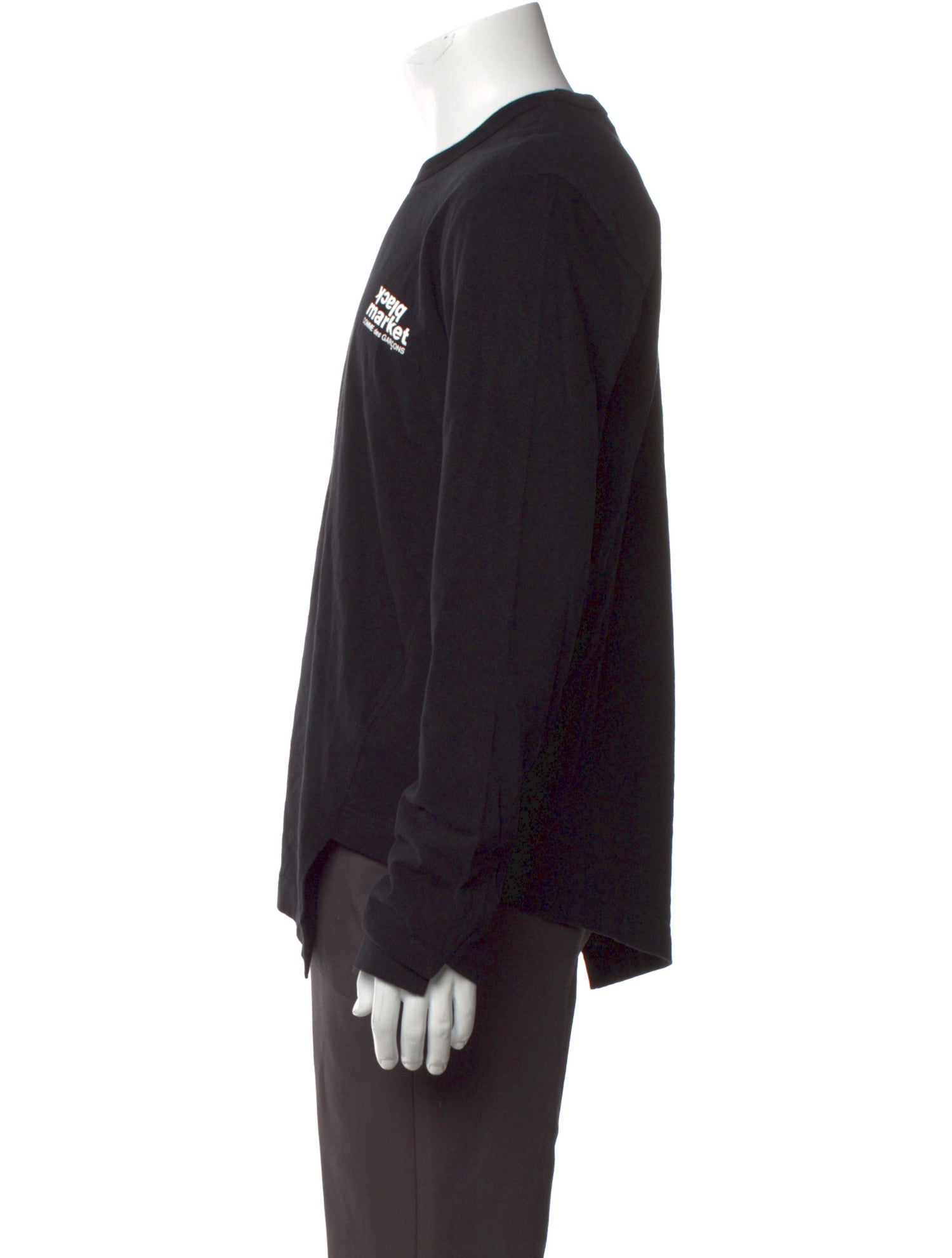 Black Market Comme des Garçons Graphic Print Crew Neck T-Shirt w/ Tags