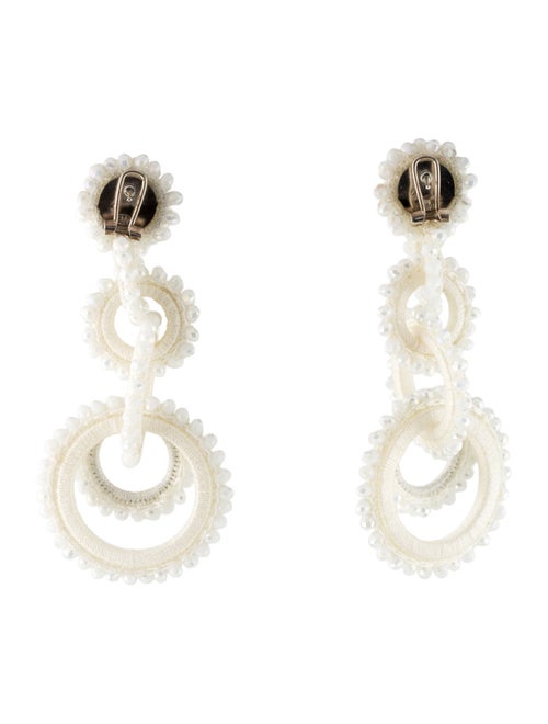 Bibi Marini Beaded Earclip Drop Earrings