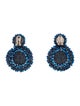 Bibi Marini Beaded Earclip Drop Earrings