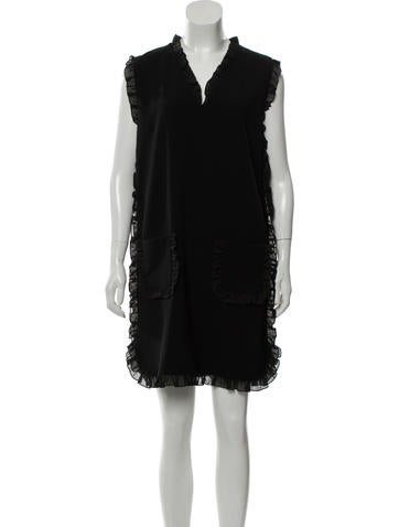 Boutique Moschino Dresses V-Neck Mini Dress US 2 | XS