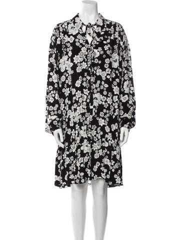 Boutique Moschino Dresses Floral Print Knee-Length Dress US 6 | M