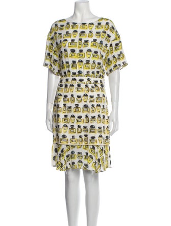 Boutique Moschino Printed Mini Dress