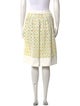 Boutique Moschino Patterned Knee-Length Skirt