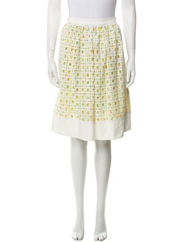 Boutique Moschino Skirts Printed Knee-Length Skirt US 2 | XS