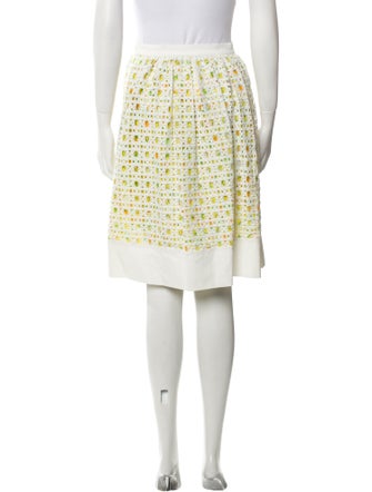 Boutique Moschino Printed Knee-Length Skirt