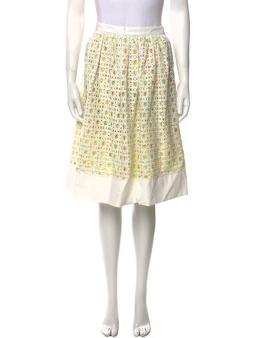 Boutique Moschino Skirts Patterned Knee-Length Skirt US 4 | S