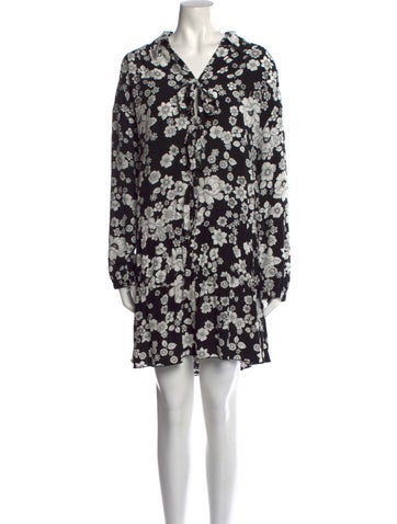 Boutique Moschino Dresses Floral Print Mini Dress XL