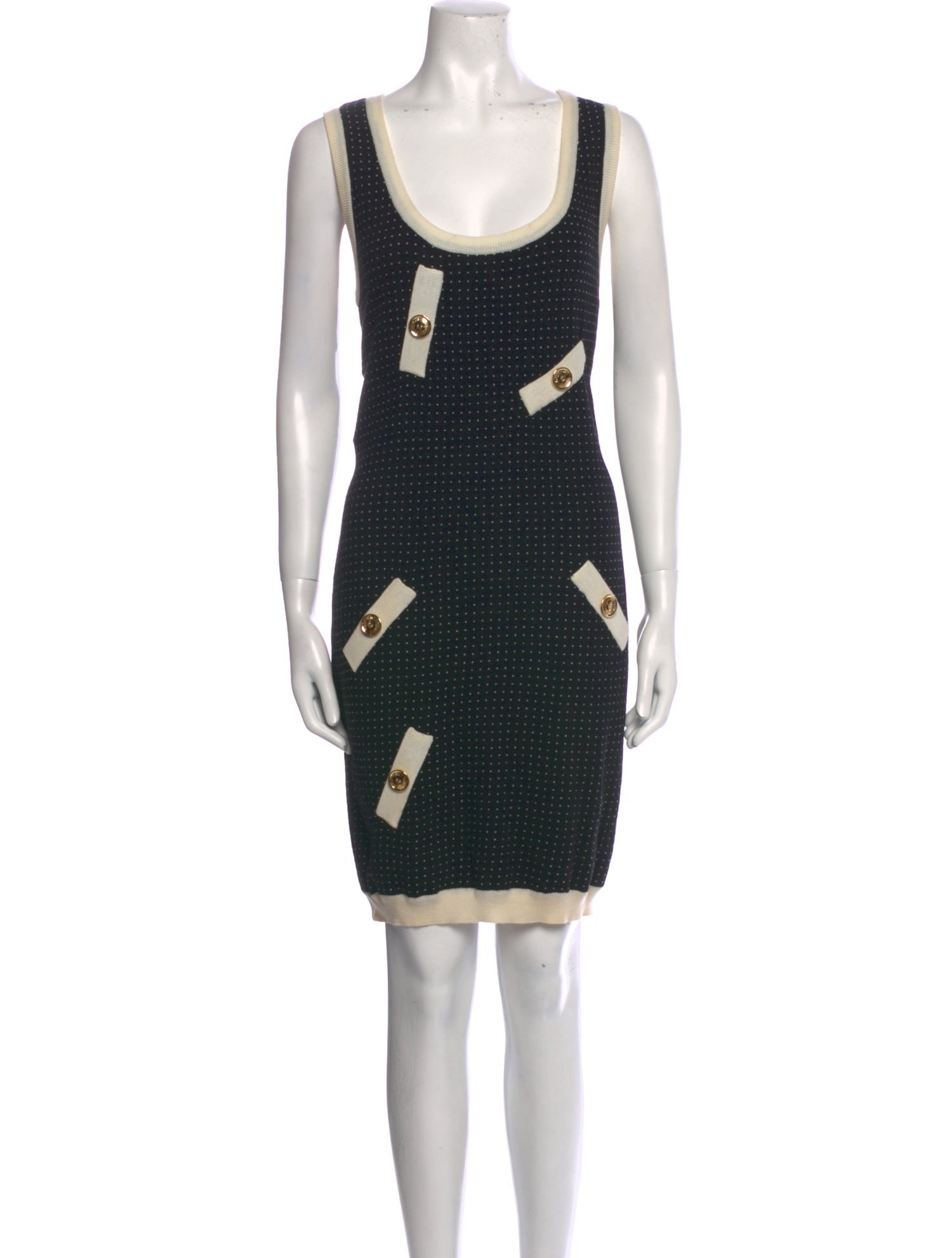 Boutique Moschino Printed Knee-Length Dress