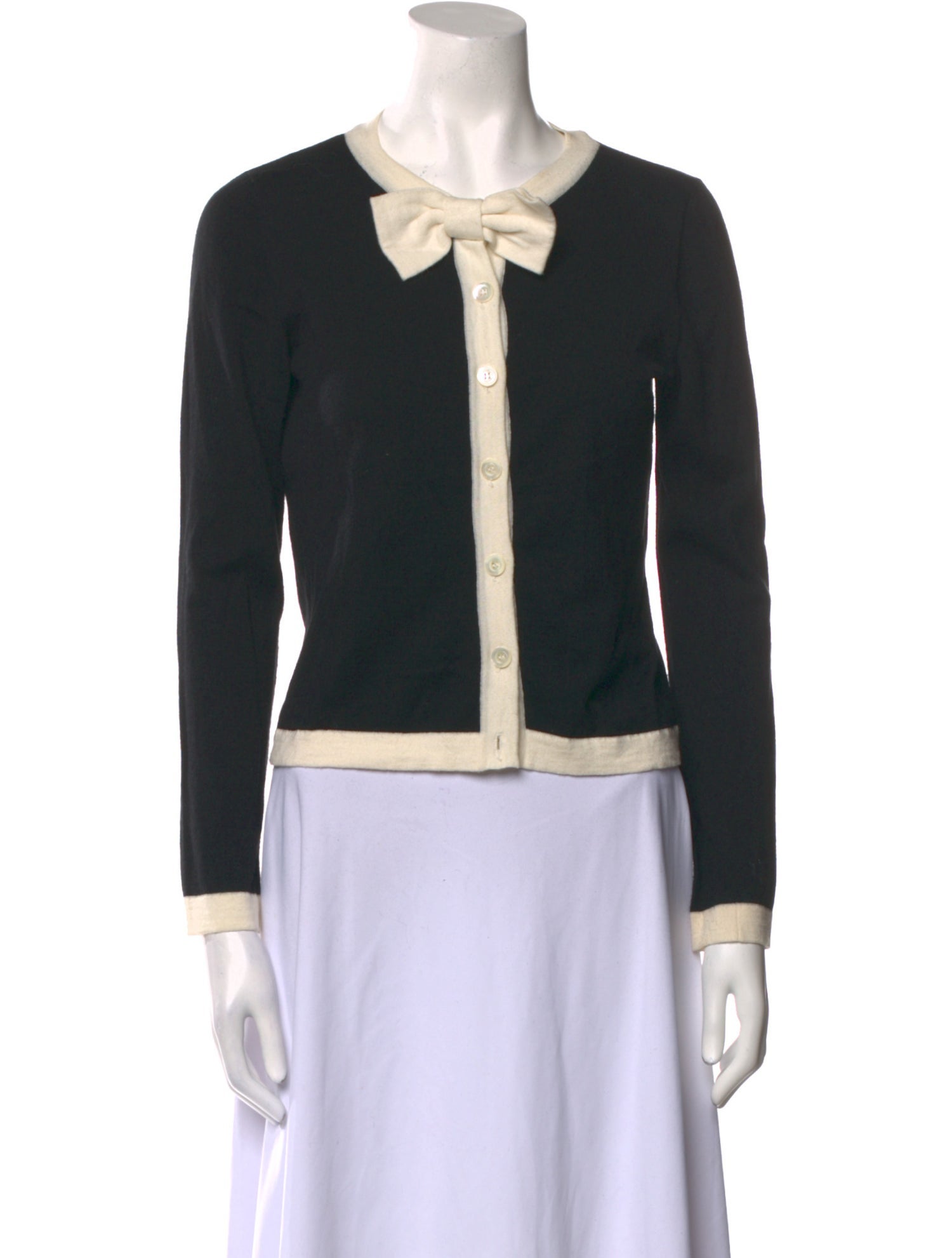 Boutique Moschino Virgin Wool Crew Neck Sweater