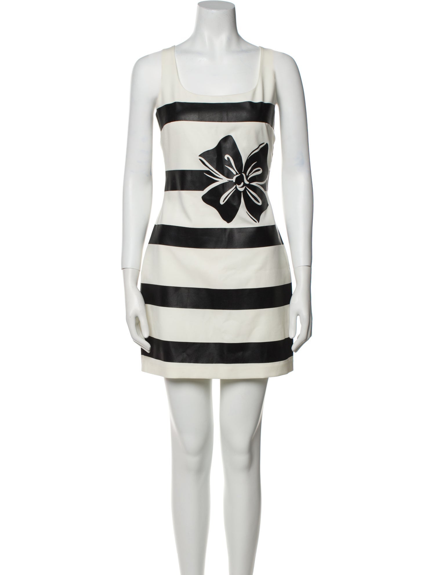 Boutique Moschino Striped Mini Dress