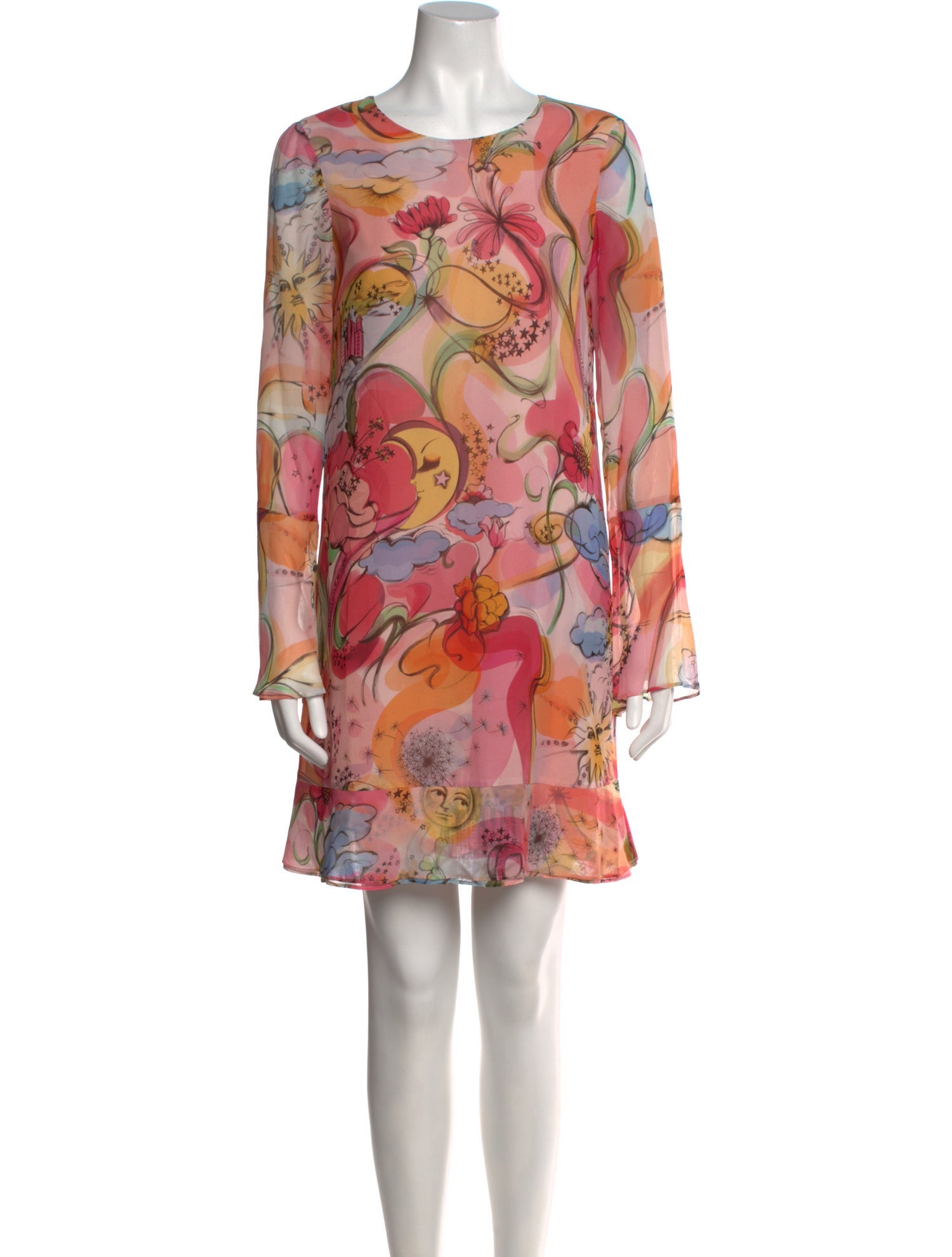 Boutique Moschino Silk Mini Dress