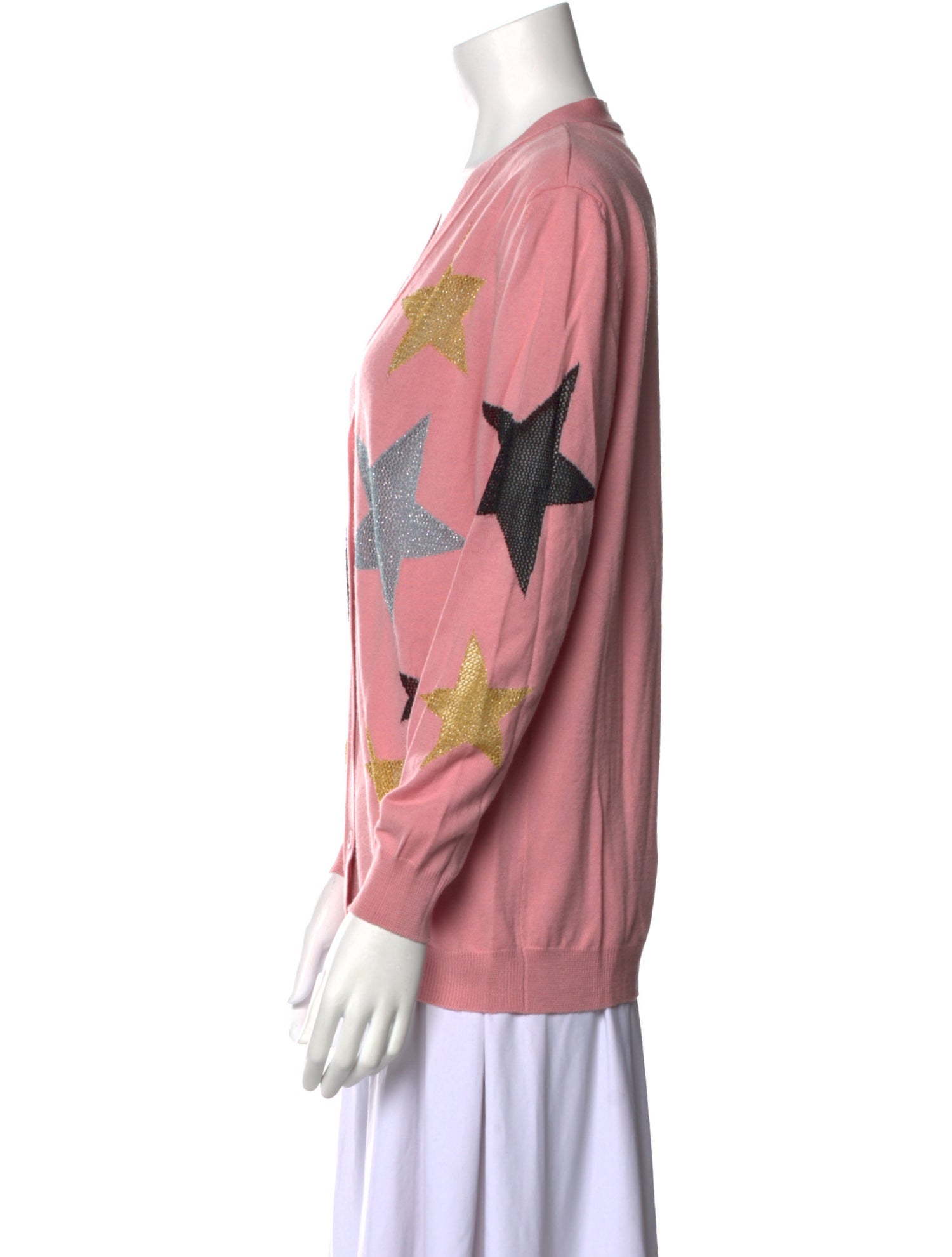 Boutique Moschino Virgin Wool Printed Sweater