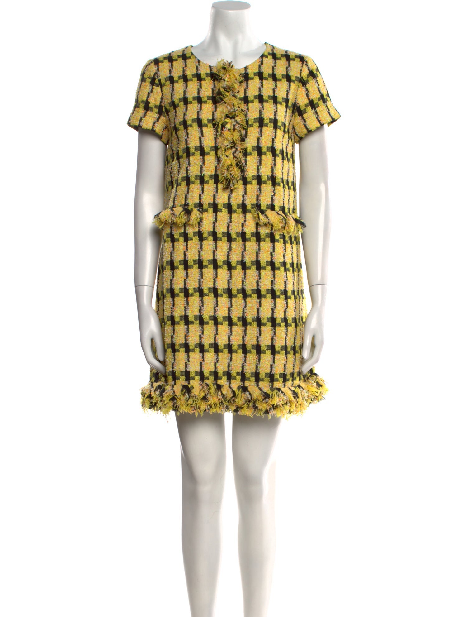Boutique Moschino Tweed Mini Dress