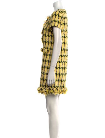 Boutique Moschino Tweed Mini Dress