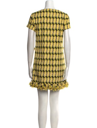 Boutique Moschino Tweed Mini Dress