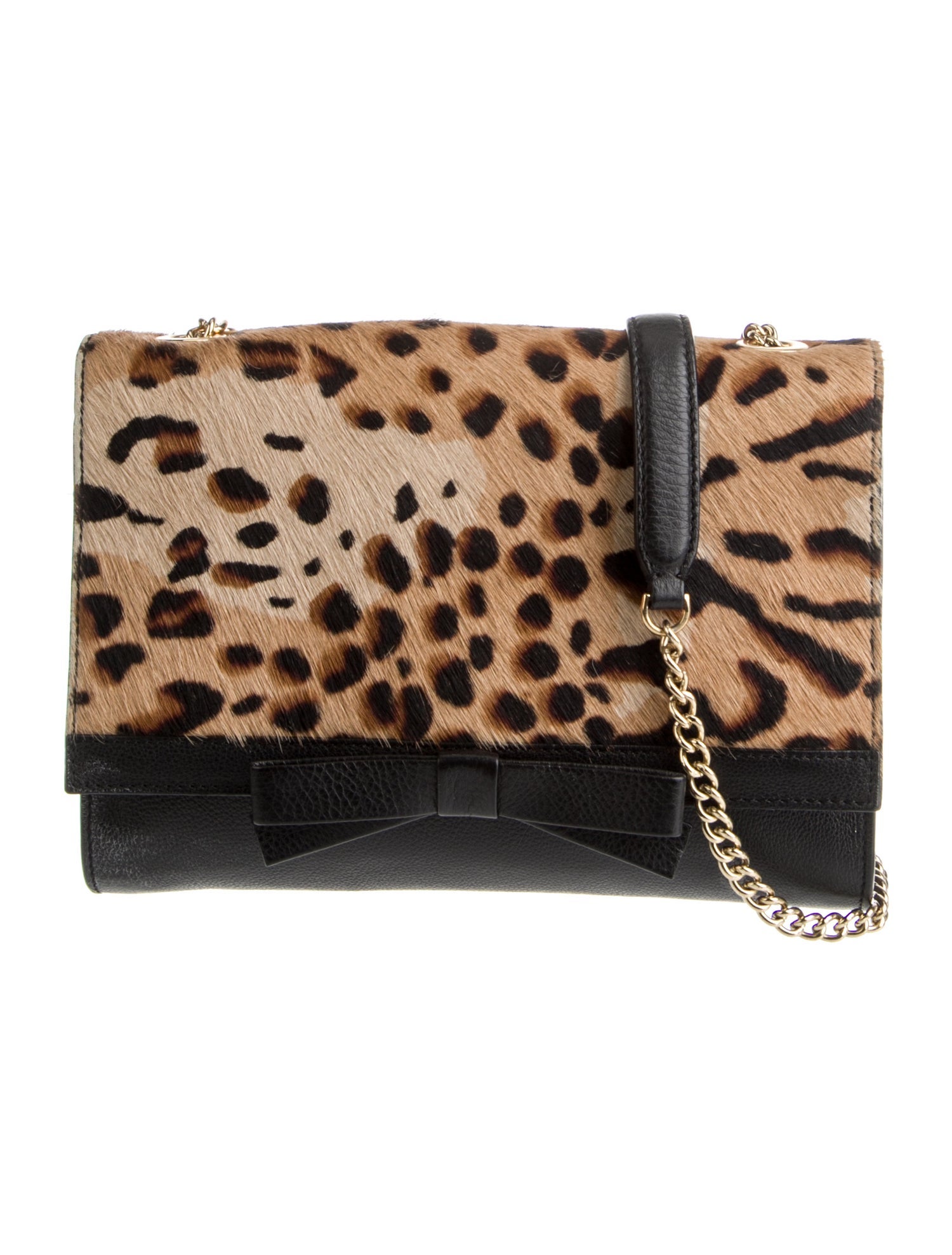 Boutique Moschino Leather Crossbody Bag Vintage