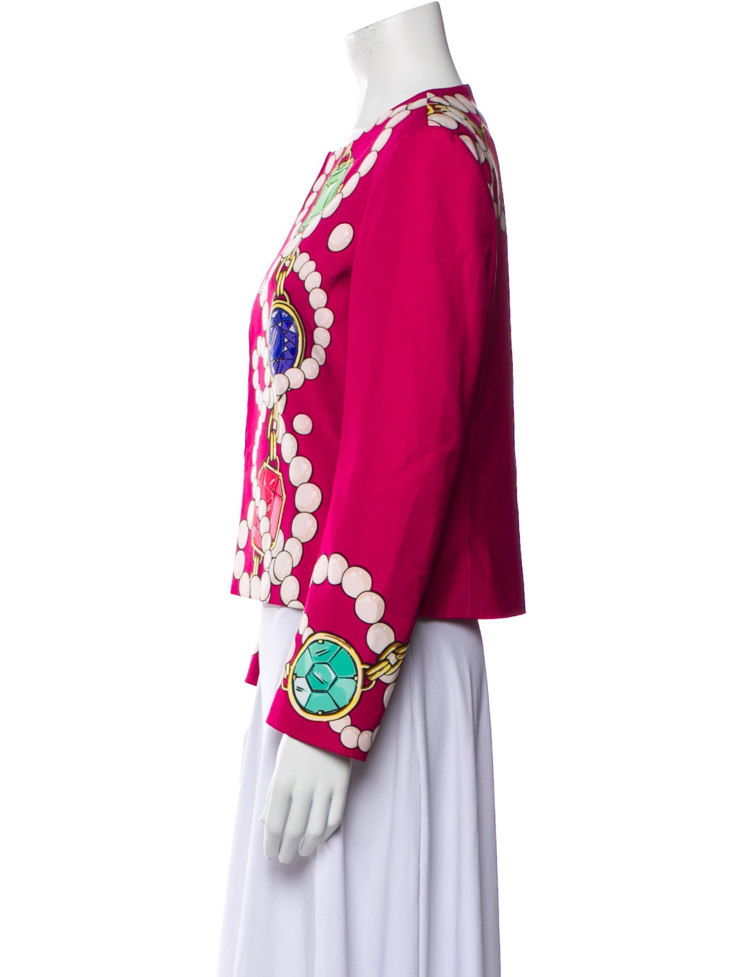 Boutique Moschino Printed Evening Jacket