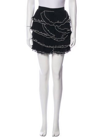 Boutique Moschino Striped Mini Skirt