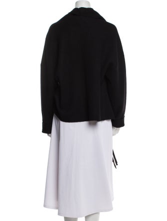 Boutique Moschino Virgin Wool Graphic Print Sweater