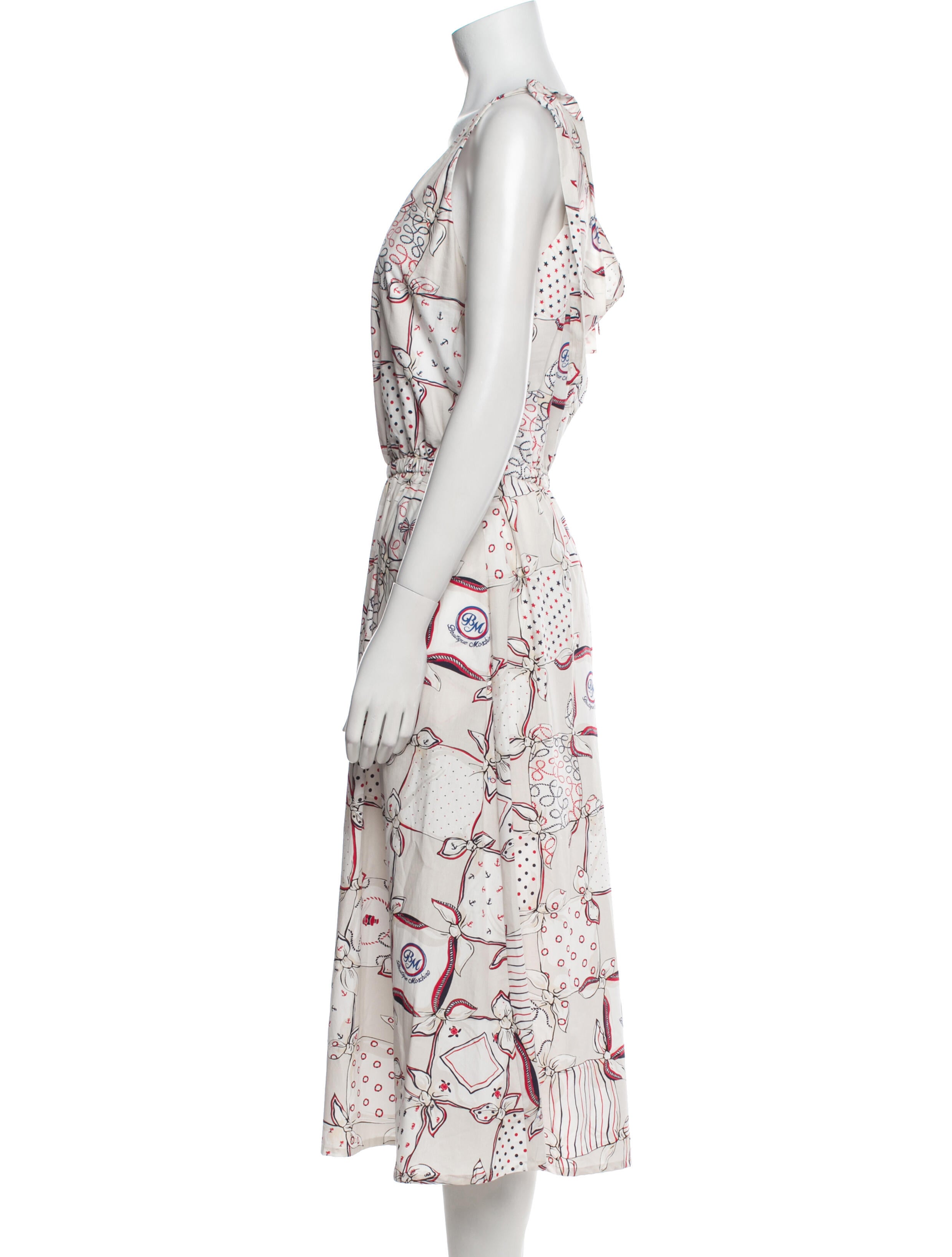 Boutique Moschino Printed Long Dress