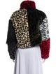 Boutique Moschino Animal Print Faux Fur Jacket