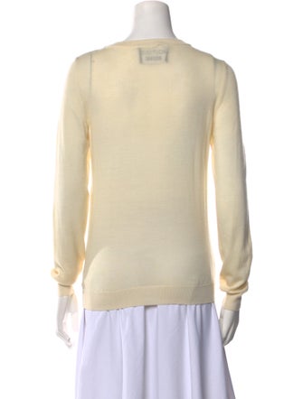 Boutique Moschino Virgin Wool Graphic Print Sweater