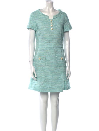 Boutique Moschino Tweed Mini Dress