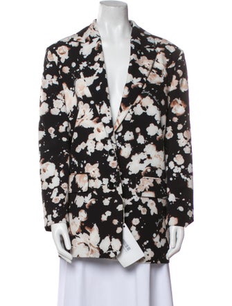 Boutique Moschino Floral Print Blazer
